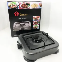 Газовая плита DOMOTEC MS-6601 на 1 конфорку. Цвет: серый