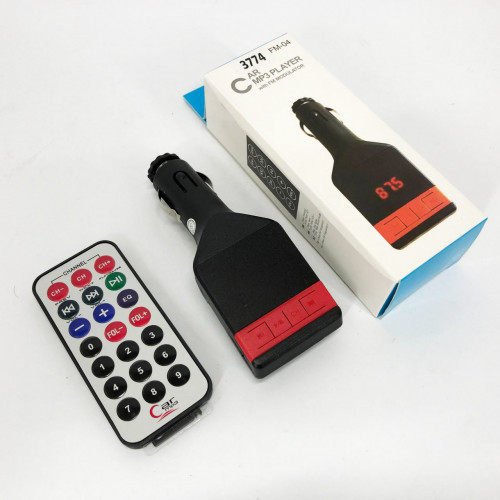 Автомобильный FM-модулятор трансмиттер Fm-04, MP3 Player с пультом дистанционного управления
