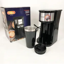 Капельная кофеварка Magio MG-449 с термостаканом, Капельная кофеварка для дома, Кофемашина домашняя