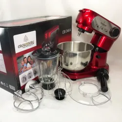 Кухонный комбайн 3 в 1 Crownberg CB-3404 Тестомес-Мясорубка-Блендер 2200Вт