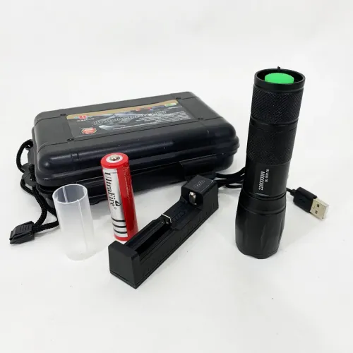 Тактический Фонарь Bailong BL-1831 T6 Police, сверхмощный фонарик, фонарик с зарядкой от USB