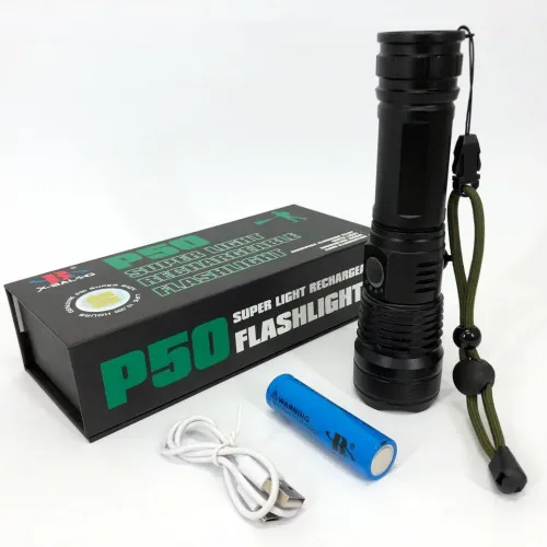 Тактический фонарь POLICE BL-X71-P50 | Тактические фонари для охоты | Сверхмощный фонарик