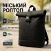 Рюкзак Roll Top мужской-женский для ноутбука городской ролл топ, большой рюкзак для путешествий