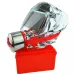 Маска противогаз из алюминиевой фольги, панорамный противогаз Fire mask защита головы от радиации