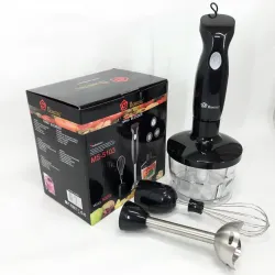 Блендер DOMOTEC MS-5103 3в1 погружной, 500 Вт, ручной погружной блендер, электрический блендер