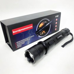 Многофункциональный тактический электро фонарик с отпугивателем Police BL-1102