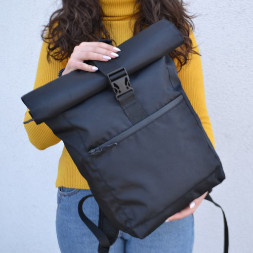 Рюкзак Roll Top мужской-женский для ноутбука городской ролл топ, большой рюкзак для путешествий